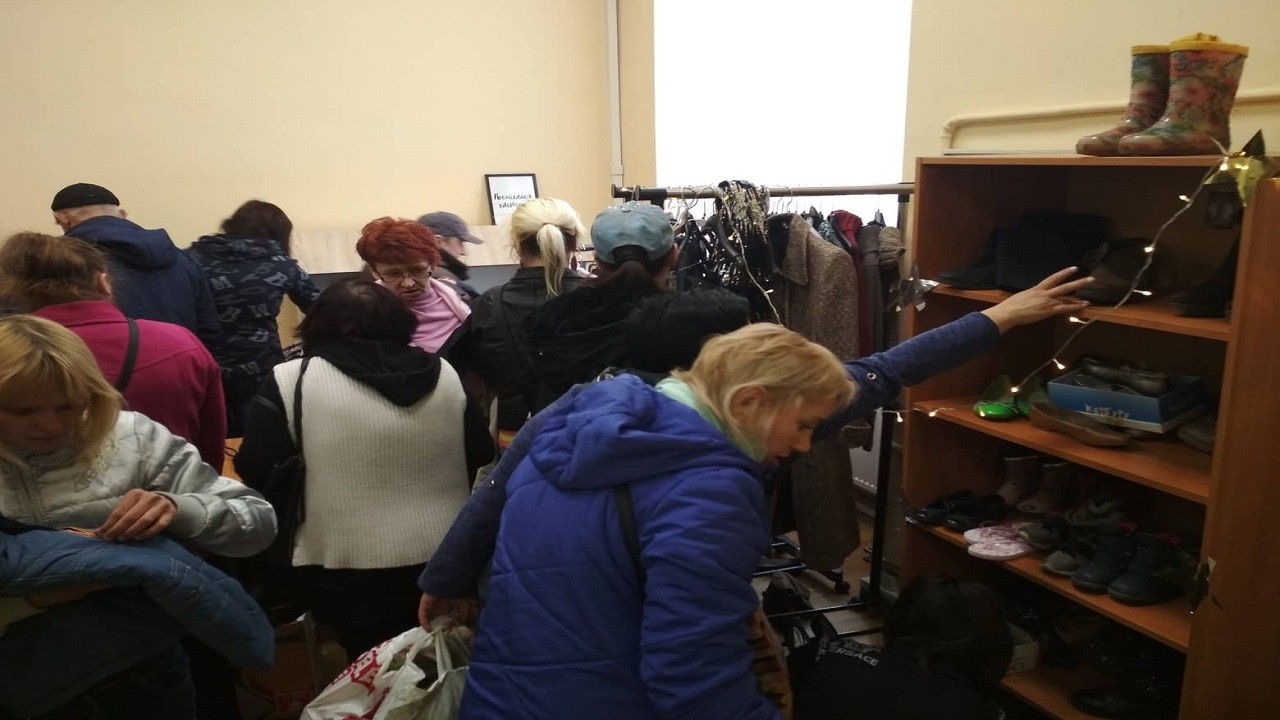 У Львові відбулась благодійна акція «Безкоштовний одяг в цей чудовий день»  (ВІДЕО)