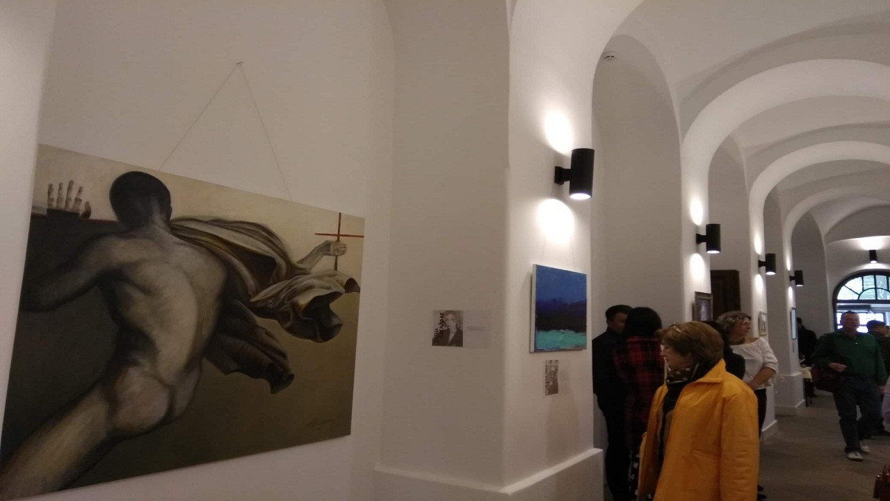 У Львові відкрилась виставка картин «Натхненні Пінзелем» (ВІДЕО)