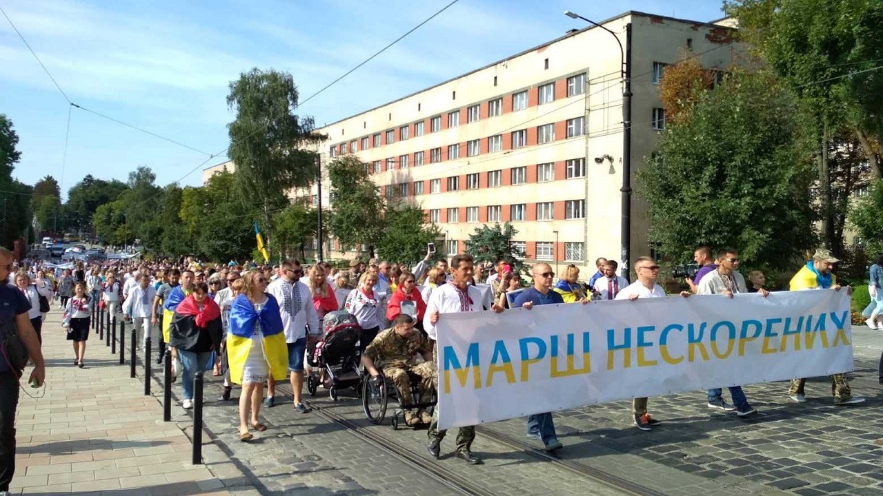 У Львові відбувся Марш Нескорених (ФОТО+Відео)